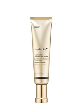 medicube Deep Lifting Peptide Eye Cream — Gold